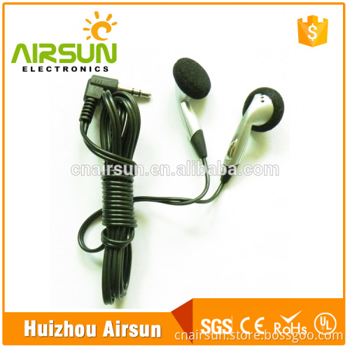 Disposable Gift Earphones Airline Noise Cancelling Earphone